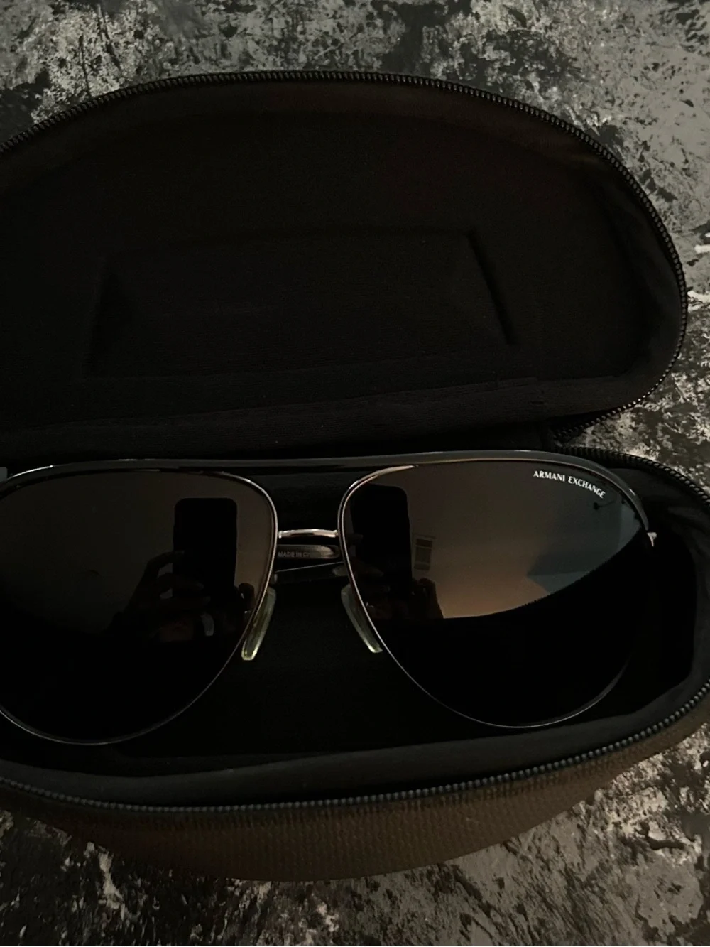 Armani Exchange AX2002 Polarized Aviator Sunglasses